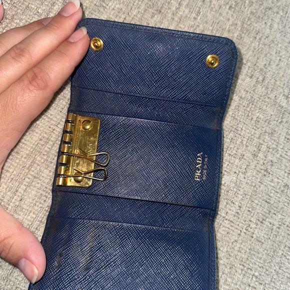 Prada Navy Key Case - Picture 5 of 6